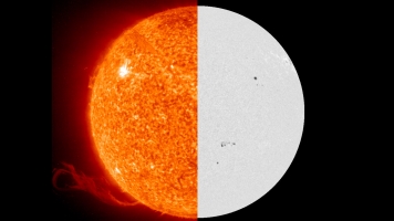 The sun is often thought of being yellow or red but is actually white.