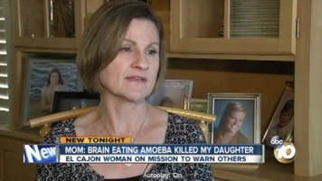 Jennifer McClain's daughter died from a rare brain-eating amoeba.
