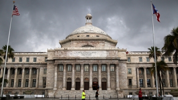 The Puerto Rican Capitol building is seen as the island's residents deal with the government's $72 billion debt.