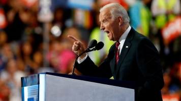 Vice President Joe Biden speaks at the DNC.