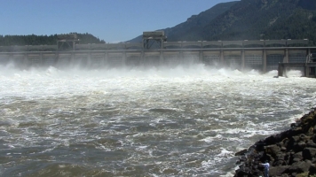 Bonneville Dam.