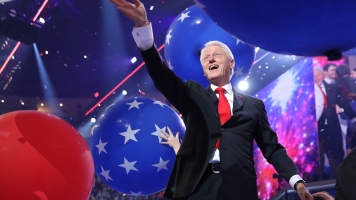 Bill Clinton during the 2016 Democratic National Convention