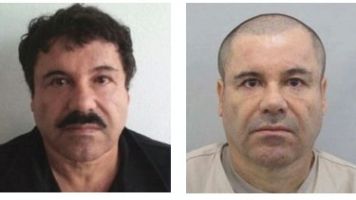 El Chapo's mugshots.