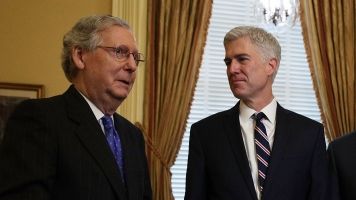Mitch McConnell and Neil Gorsuch