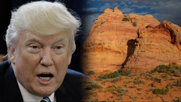 President Trump and Vermilion Cliffs National Monument.
