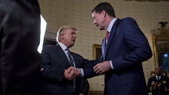 Trump Suggests His 'Tapes' Tweet Was To Keep Comey Honest