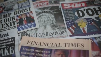 U.K. press reacts to Trump presidency