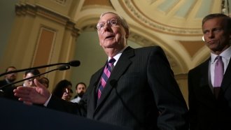 Some Republicans Take Sides In Trump, McConnell Spat