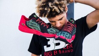 Lonzo Ball's Brother LaMelo Is Selling $400 Shoes, Risking NCAA Future