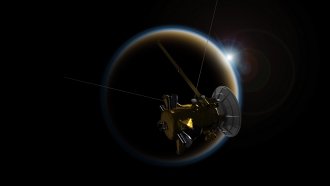 Cassini Spacecraft Gets A 'Goodbye Kiss' Before It Meets Its End