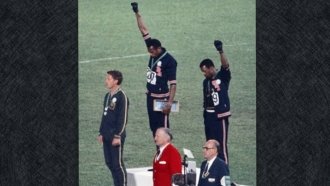 Long Before NFL Players Started Kneeling, Olympians Raised A Fist