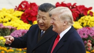 Chinese President Xi Jinping and U.S. President Donald Trump.