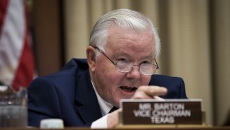 Rep. Joe Barton speaking at a House Energy and Commerce Committee hearing