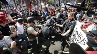 Protesters clash in Charlottesville, Virginia