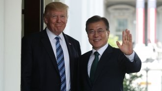South Korean President Says Trump Helped Make North Korea Talks Happen