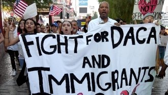 DACA supporter rally