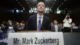 Mark Zuckerberg at congressional hearing