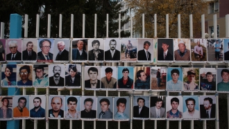 Photos of people missing in Kosovo