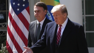 President Trump and Brazilian President Jair Bolsonaro