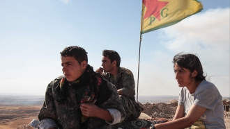 YPG fighters in Syria