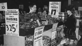 Grocery store in 1939