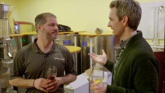 Chance Seales interviews Urban Winery worker