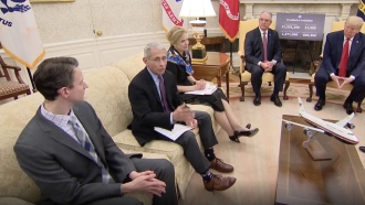 Dr. Anthony Fauci in Oval Office