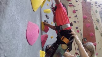 WTMJ: Young Amputees Reach New Heights With Adaptive Rock Climbing