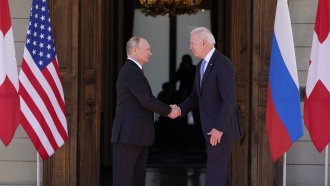 Russian President Vladimir Putin and U.S. President Joe Biden