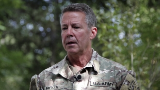 U.S. Army Gen. Scott Miller, the U.S.'s top general in Afghanistan
