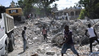 Haiti Caught Between Earthquake And Storm