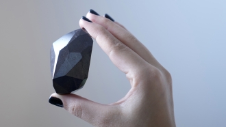Out of this world: 555.55-carat black diamond lands In Dubai