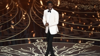Host Chris Rock speaks at the Oscars in 2016