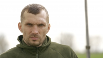 Ukrainian civilian and drone squad leader Oleksiy Savchenko