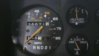A speedometer