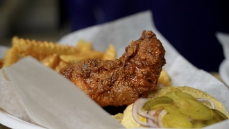 Granddaddy’s Famous Hot Chicken in Nashville, Tennessee