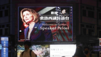 U.S. Speaker Pelosi Arrives In Taiwan Despite Warnings From China