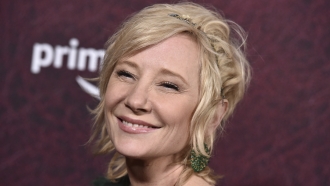 Anne Heche arrives at the premiere of 