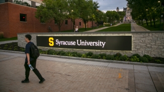 The Syracuse University campus is in Syracuse, New York
