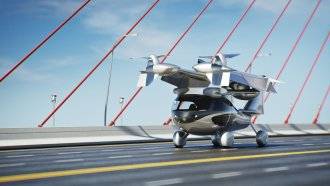 Prototype of the ASKA A5 vertical takeoff and landing (VTOL) vehicle