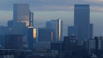 Denver, Colorado skyline.