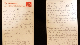 A handwritten copy of "Letter from Birmingham Jail" is displayed at the preview of "The Martin Luther King Collection."