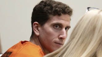 Bryan Kohberger, left, who is accused of killing four University of Idaho students in November 2022