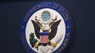 The State Department seal