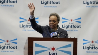 Chicago mayor Lori Lightfoot.
