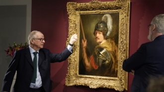 Art expert and Co-Chairman of Sotheby's Master Paintings, George Gordon, discusses Portrait of a Man as the God Mars