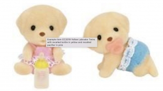 Recalled toys with bottle and pacifier
