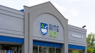 Exterior of a Rite Aid pharmacy.
