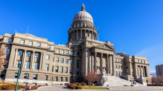 Idaho state capitol building.