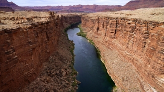 The Colorado River in the upper River Basin is pictured.
